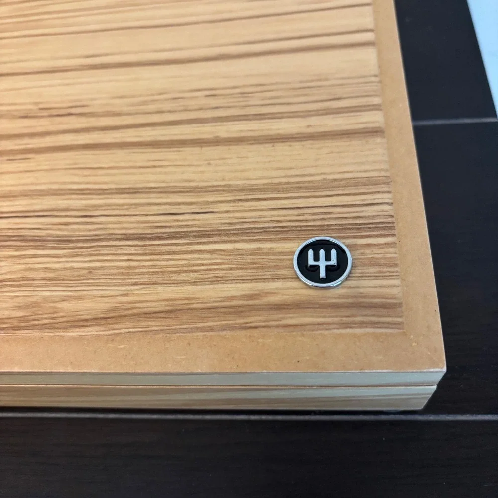 Wusthof | Wooden Knife Presentation Storage Case Box Black Velvet Lining 8 Slot